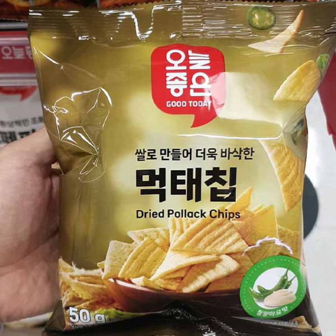 오늘좋은 먹태칩, 1개, 50g