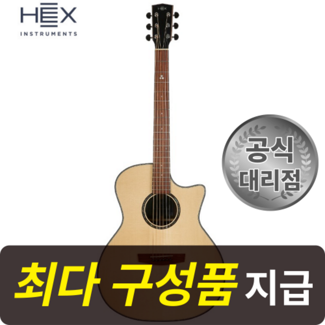 [최다구성품지급] 헥스 호넷 GA450CE / GA바디 / 탑백솔리드 / 픽업장착, 1개