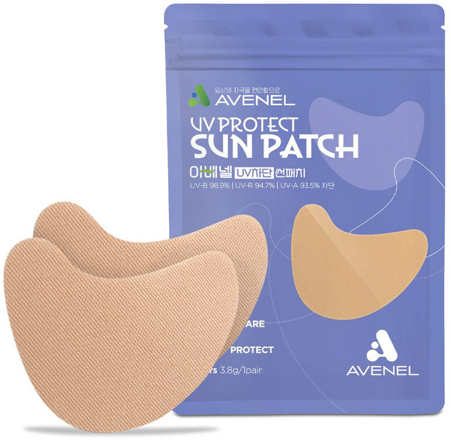 아베넬 기미방지 자외선차단 골프 썬패치 3.8g 5회분, 1개, 45g