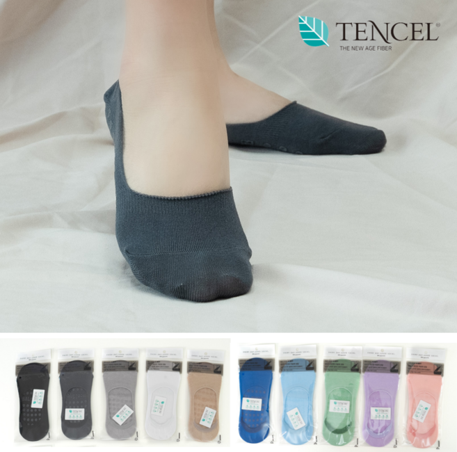 텐셀 무봉제 덧신 남여 미끄럼방지 덧양말 여름 안벗겨지는 덧버선 어린이집 페이크삭스 편한