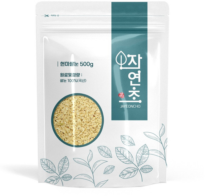 국산 현미 쌀눈, 500g, 2개
