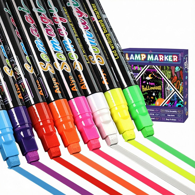 룰루레빗 루미클리어 윈도우마카, 1박스, 8색