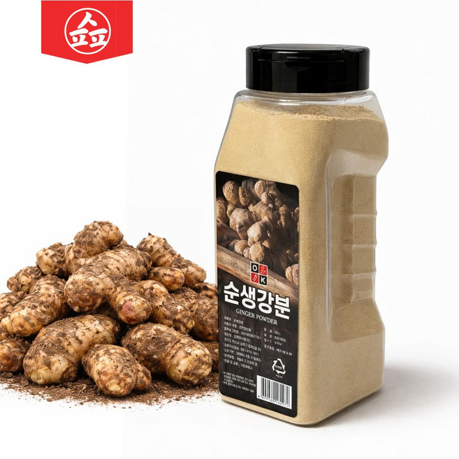 100%생강 고운분말 순생강분, 350g, 1개