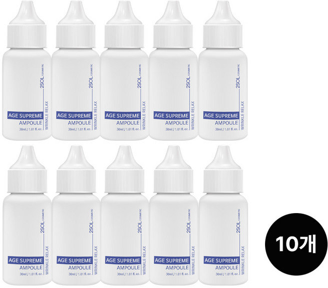 2SOL 에이지 슈프림 앰플, 30ml, 10개