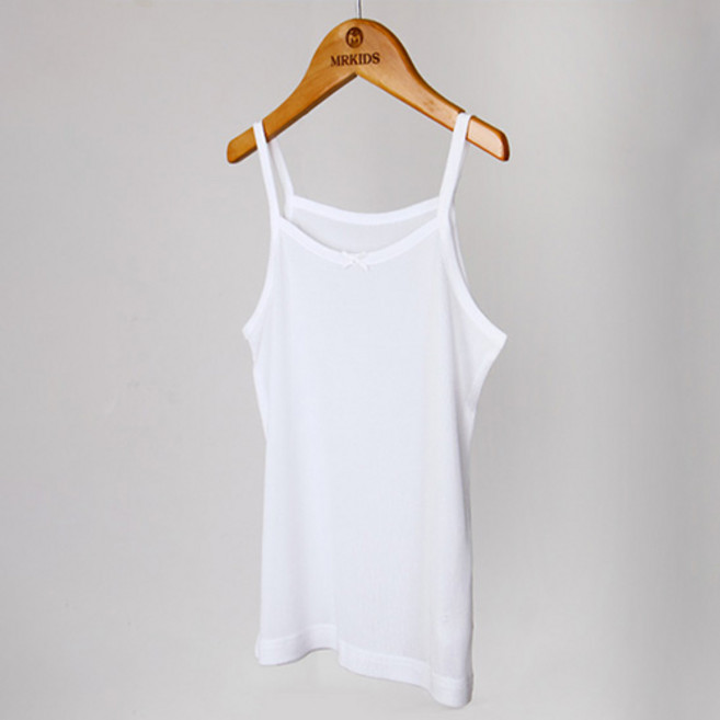 엠알키즈 여아용 플러스 인견 끈런닝 3p