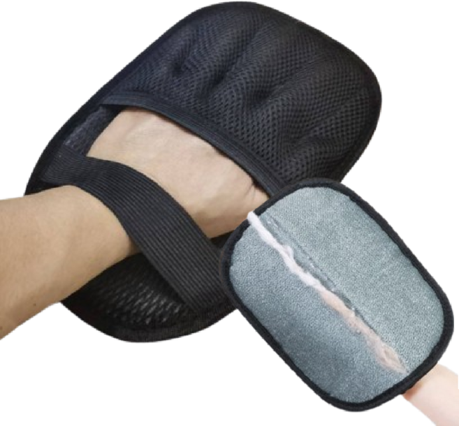 반려동물 털클리너 3세대 글러브형 정전기장갑, 1개, 블랙