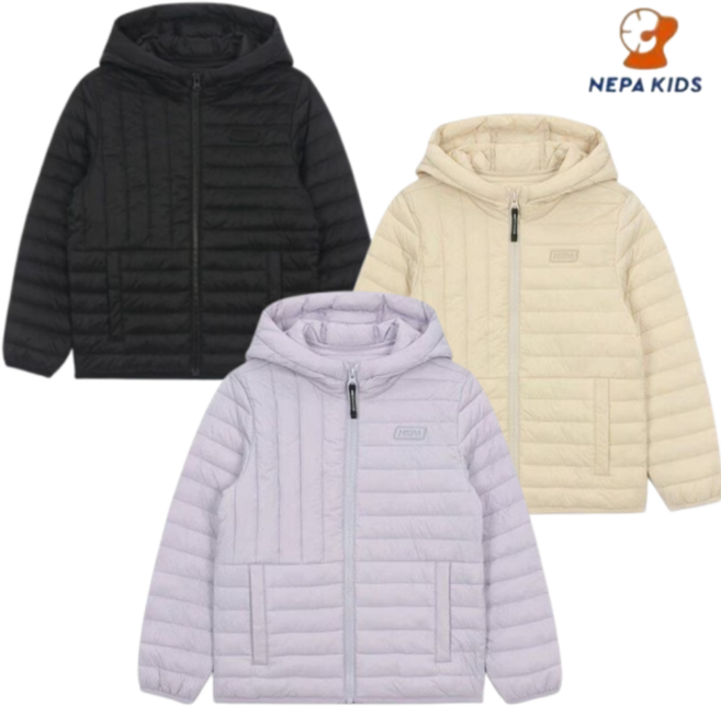 [매장정품] 네파키즈 경량패딩 간절기 입히기 좋은 따뜻한 가을부터겨울까지 아웃도어 캠핑 스키복