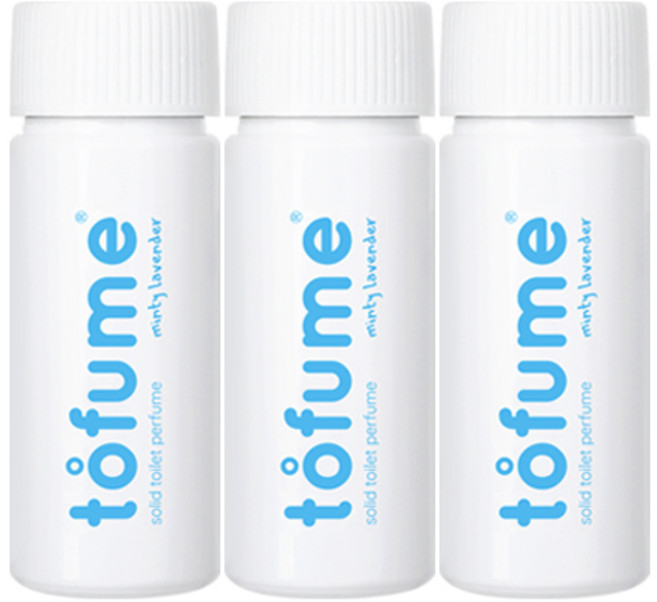 토퓸 토일렛 퍼퓸 화장실방향제, 24g, 3개, 민티라벤더