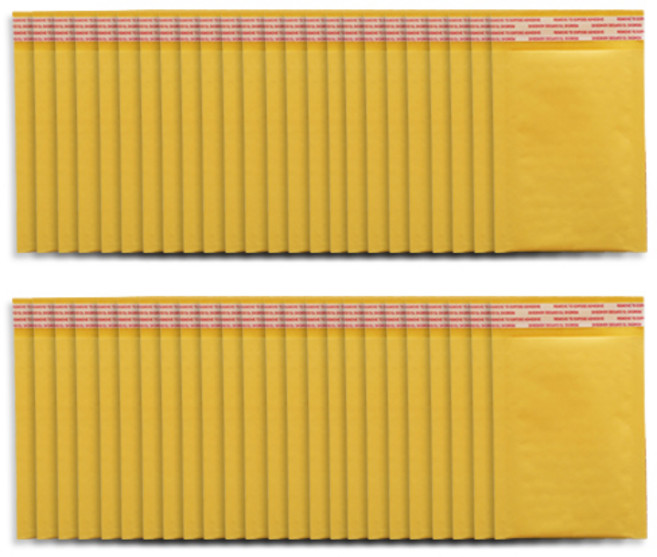 OON 택배 포장 완충 보호 에어캡 봉투, 53개