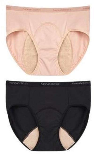 생리팬티식약처인증 한나센스 생리팬티 2종 택1 (미디데일리 미디나이트)