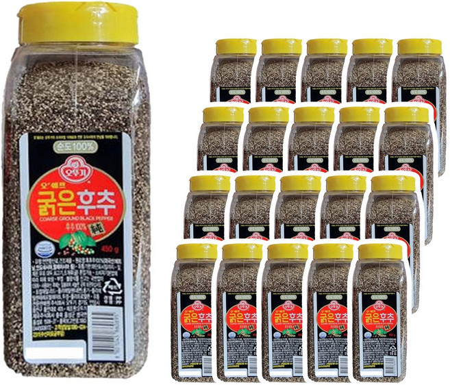 오뚜기 오쉐프 굵은후추 450g x 20개