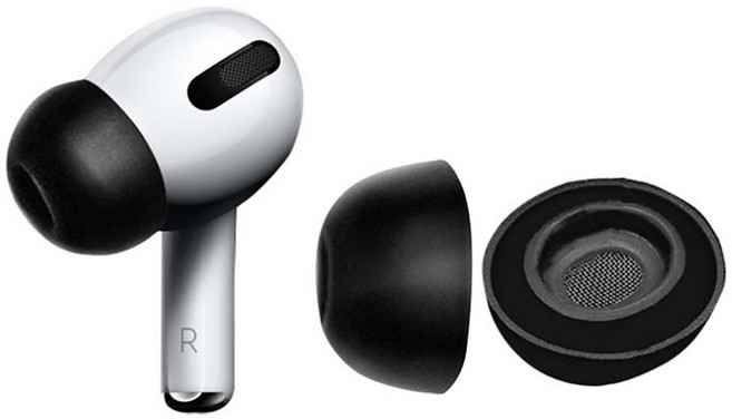 에어팟 프로 블랙팁 1세대 2세대 호환, 블랙팁 대(L)