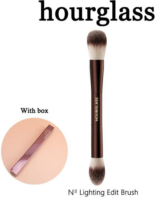 모래시계 메이크업 브러쉬 파우더 파운데이션 컨실러 아이섀도 라이너 스머지 도구 박스 싱글, 21 H-18, 1개