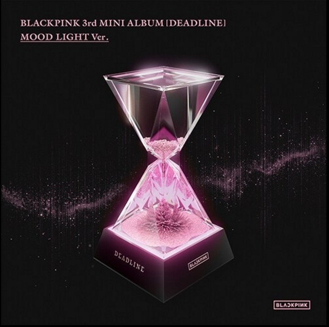 블랙핑크 미니3집 BLACKPINK DEADLINE [MOOD LIGHT Ver.] / 모래시계무드등+미니 CD+포토카드4종+USB-CtoA케이블~, 1