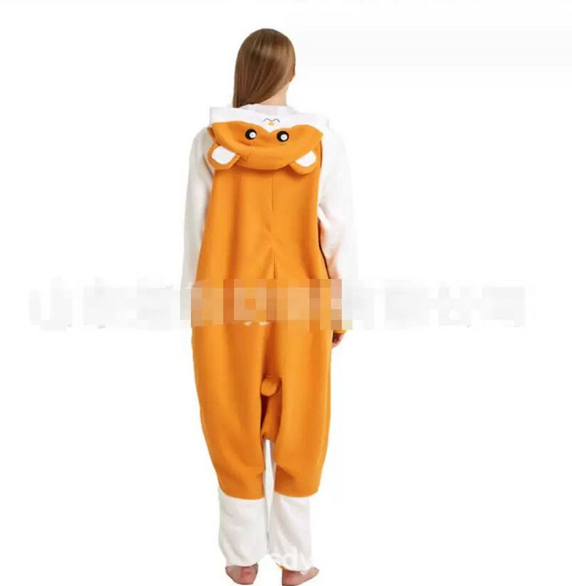 동물잠옷 졸업사진 파자마 햄스터 동물 잠옷, B. Hamtaro 가슴이 꽉 찼습니다, D. XL 사, E. XXL은 약 230 개의 Catties의