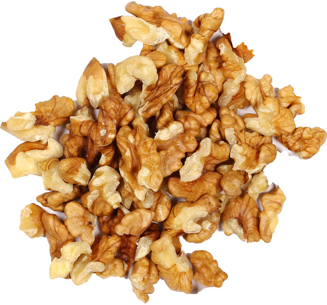 烘焙用核桃仁 1/8/ 碎核桃 特級尖白核桃 去殼核桃 核桃粒 無油耗味, 13.6kg, 1箱