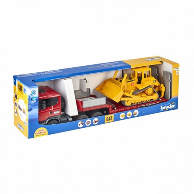 브루더 BR03555 스카니아트럭과불도저 아기자동차장난감 3살장난감 4살장난감 5세남아