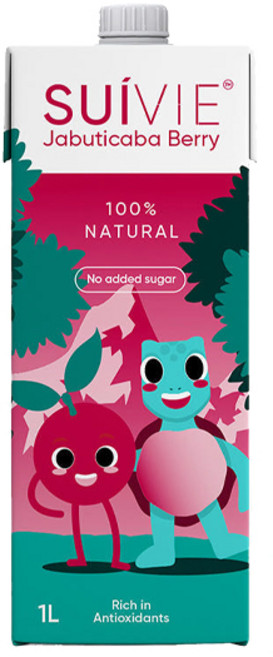 네오푸드 스위스직수입 수이비 자보티카바NFC 거북이 주스 1팩, 1개, 1L