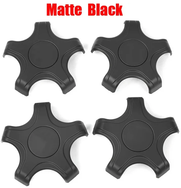 호환 테슬라 모형 3 용 차량 5 클로 휠 센터 캡 허브 커버 매트 카펫 러그 너트 커버 허브캡 장식 수정 4, 02 Matte Black