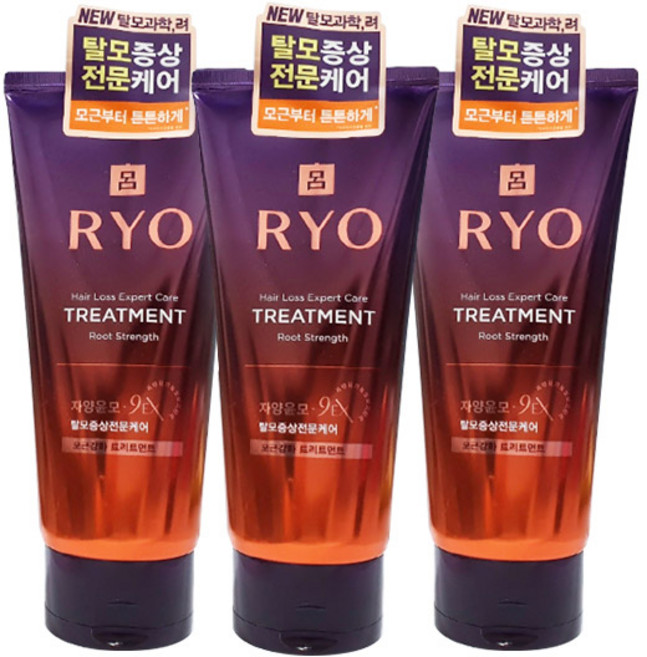 려 자양윤모 모근강화 트리트먼트 330ml 3개팩, 3개