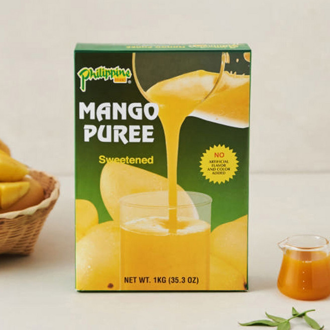 프로푸드 망고퓨레 망고원액 70%, 1kg, 1개