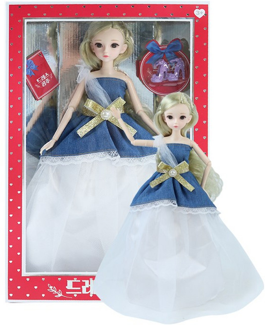 나비북스 드레스공주 데이지 관절인형 애착인형