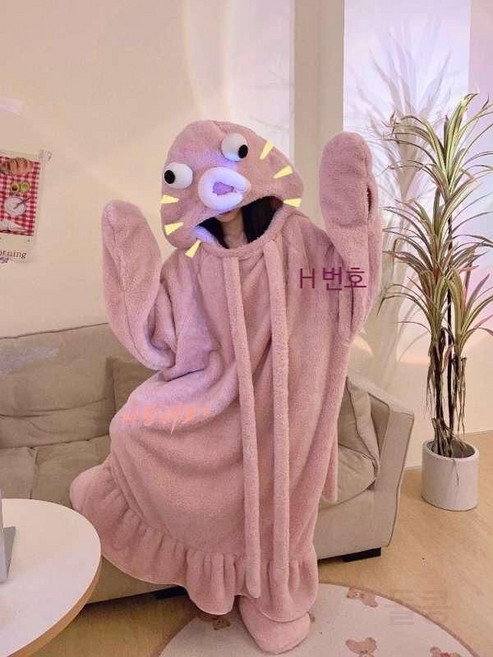 오리잠옷 파티 캐릭터 파자마 수면 코스튬 할로윈 쓸데없는선물 특이한 수학여행 코스프레 웃긴 커플