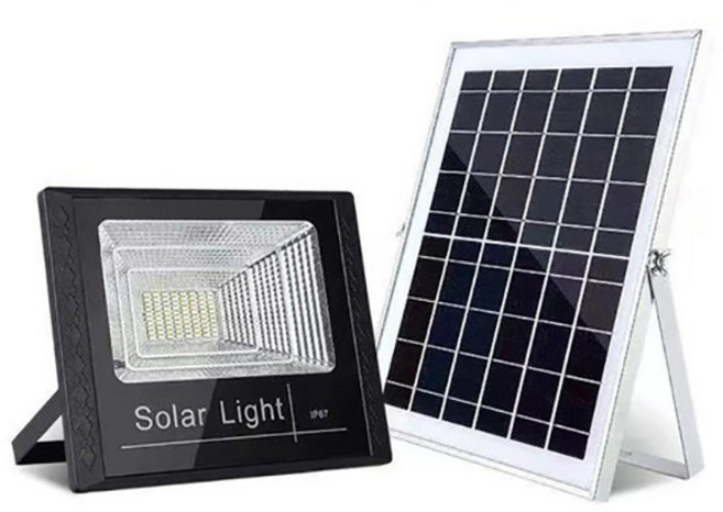 태월 대원쏠라텍 NEW 태양광슈퍼블랙 서치등 태양열 정원등 조명80W, 80W