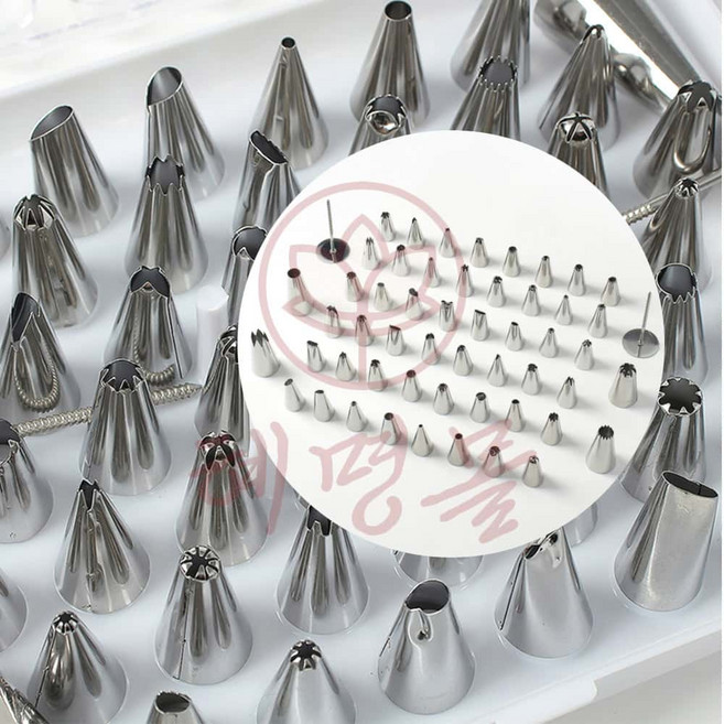 데코레이션 베이킹 깍지 52종 세트, 상세페이지 참조