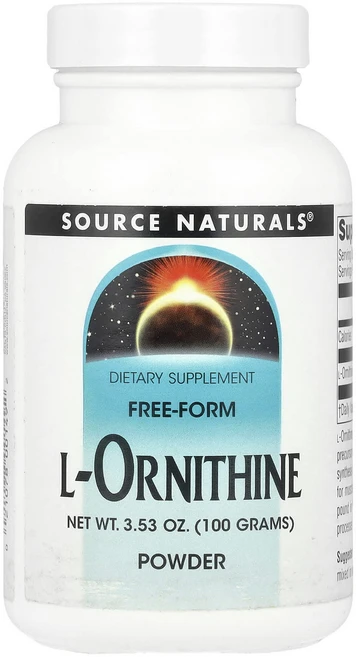 Source Naturals L-오르니틴 파우더 3.53 온스 (100 g), SourceNaturalsL오르니틴파우더353온스100, 100g, 1개 - 쿠팡