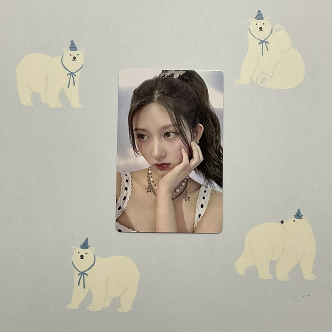 [정품]아이브 ALIVE 일본 앨범 미공포 HMV 특전 공식 포카 가을 포토카드