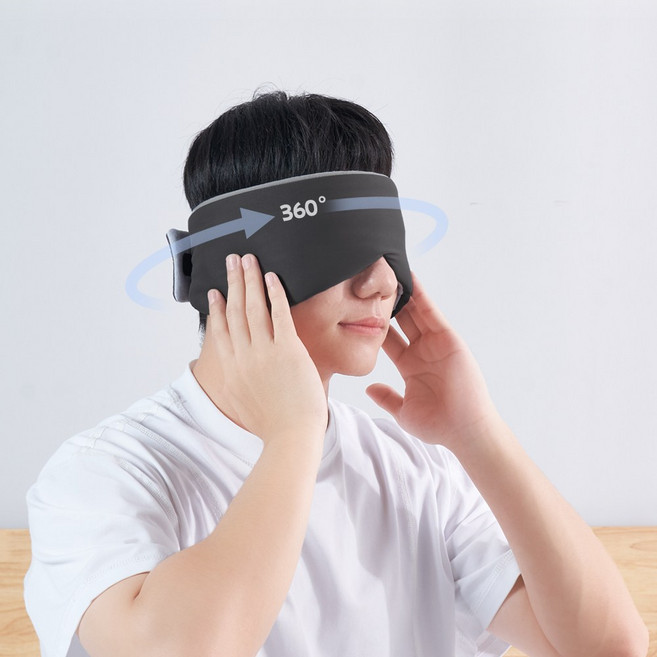 Surkat 프리미엄 수납 휴대 여행용 암막 3D 수면안대 세트