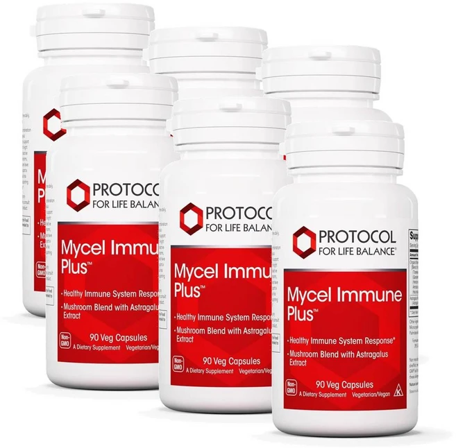 프로토콜 마이셀 이뮨 플러스 머쉬룸 블렌드 위드 황기 캡슐 PROTOCOL FOR LIFE BALANCE Mycel Immune Plus, 6개, 90정 - 쿠팡