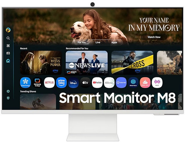 삼성전자 2025 4K 스마트모니터 M8 LS32FM803 32인치 81cm