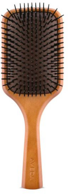 아베다 나무 패들 브러시 | 엉킴 제거 스무딩 스트레이트닝 블로우 드라이 모든 헤어 타입, 아베다 우든 패들 브러시 | 빗질 매끄럽게 하는 스트레, 1개