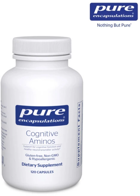 미국 Pure Encapsulations 인지 기억 Cognitive Aminos 120캡슐, 1개, 1개, 120정 - 쿠팡