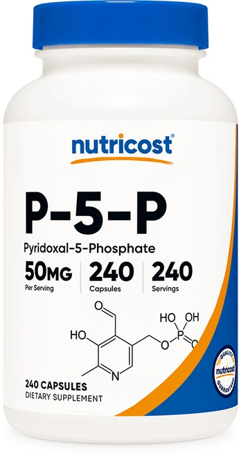 뉴트리코스트 P5P 50mg 240캡슐, 1개, 240정 - 쿠팡