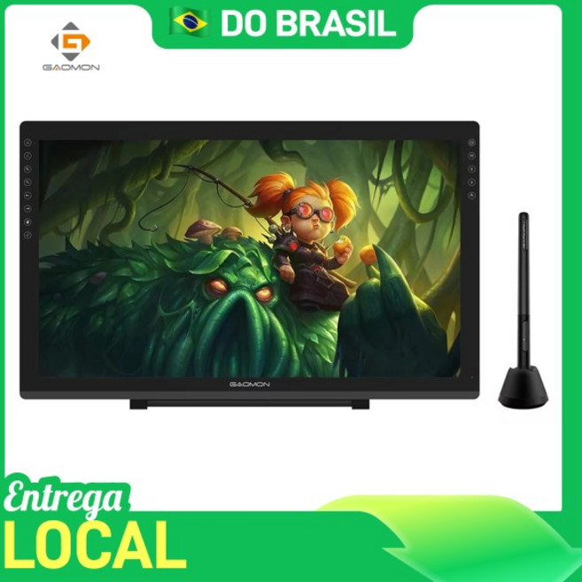 GAOMON 그래픽 태블릿 PD2200 8개의 단축키가 있는 그리기를 위한 21.5인치 눈부심 방지 스크린 펜 디스플, 01 CHINA