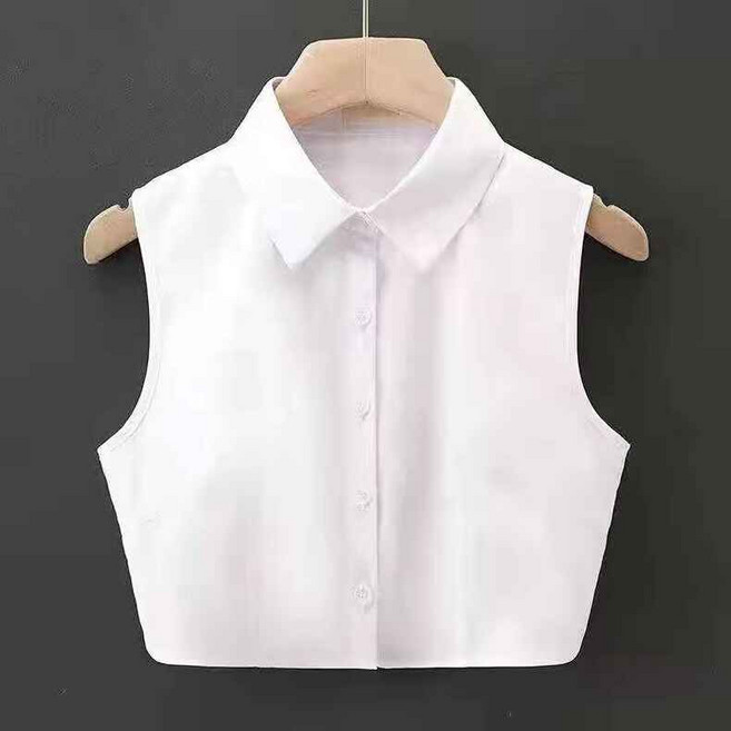 남방 레이어드 이너 카라 셔츠 페이크카라 공항 유행