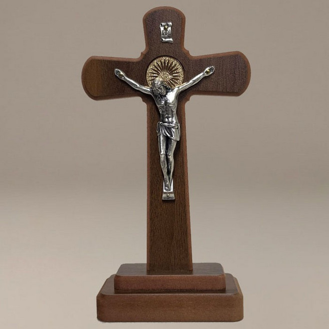 가톨릭 천주교 성물 행복 탁상용 십자가 고상