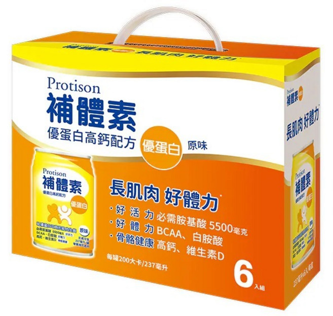 Protison 補體素 優蛋白原味禮盒 237ml/6罐, 1個