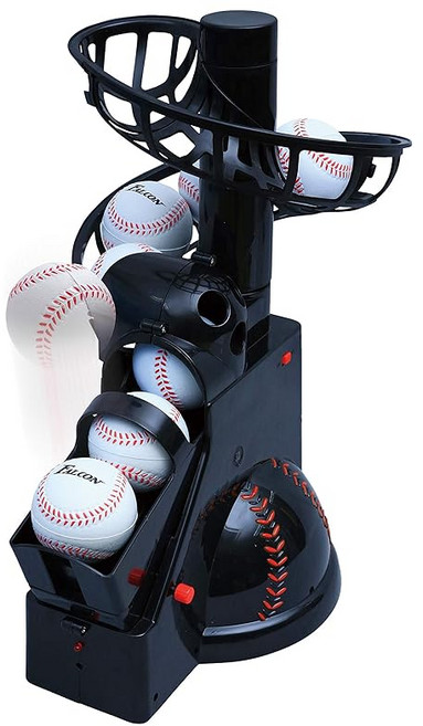 팔콘 야구 연습용 배팅머신 FTS-100N21 블랙 일본정규품, 1개