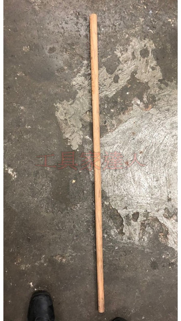 工具家達人 台灣製 四尺半 鋤頭柄 木柄 除草柄 青剛櫟 九層木 雙手長柄, 1個, 四尺:柄長120cm