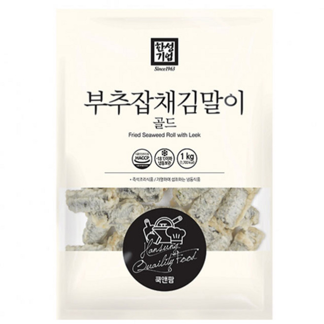 한성 부추잡채김말이, 1kg, 1개