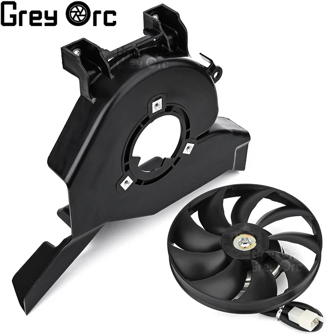 Ninja 400 12V 라디에이터 팬 가와사키 2018-2023 오토바이 부품 엔진 냉각, 03 1 Set