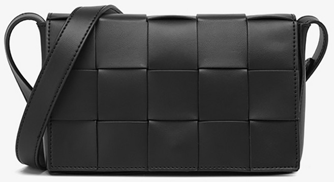 딥파워 자라여성가방 남여공용 카세트백 락 플랩 숄더백 크로스백 블랙