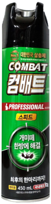 컴배트 세이프 개미에어졸 450ml, 1개