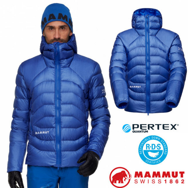 【MAMMUT 長毛象】送》男 極限艾格-輕量保暖羽絨連帽外套 Eiger Nordwand Light 04050