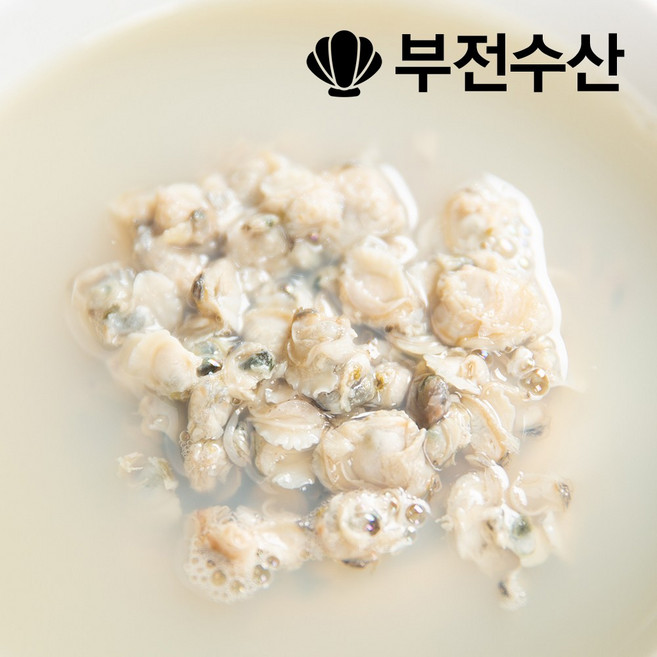 부전수산 냉동 신선한 재첩살 1박스 업소용 5kg (500g x 10팩) 자숙 재첩 재첩국 재첩비빔밥 재첩무침 재첩전