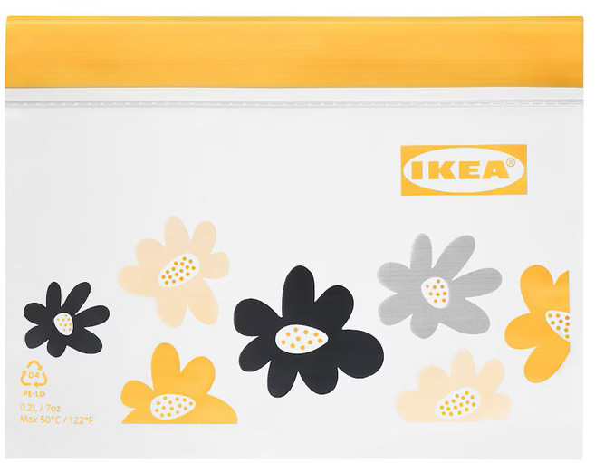 이케아 이스타드 미니 지퍼백 세트, 1개